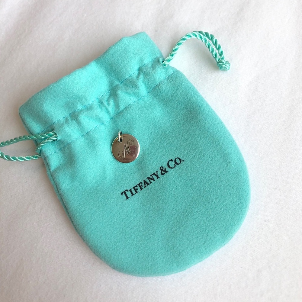 Tiffany & Co. Letter “M” Disc Charm